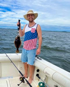 Fishing for Flounder in Raritan Bay